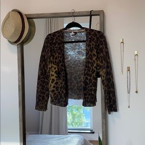 J.Crew Cheetah Sweater